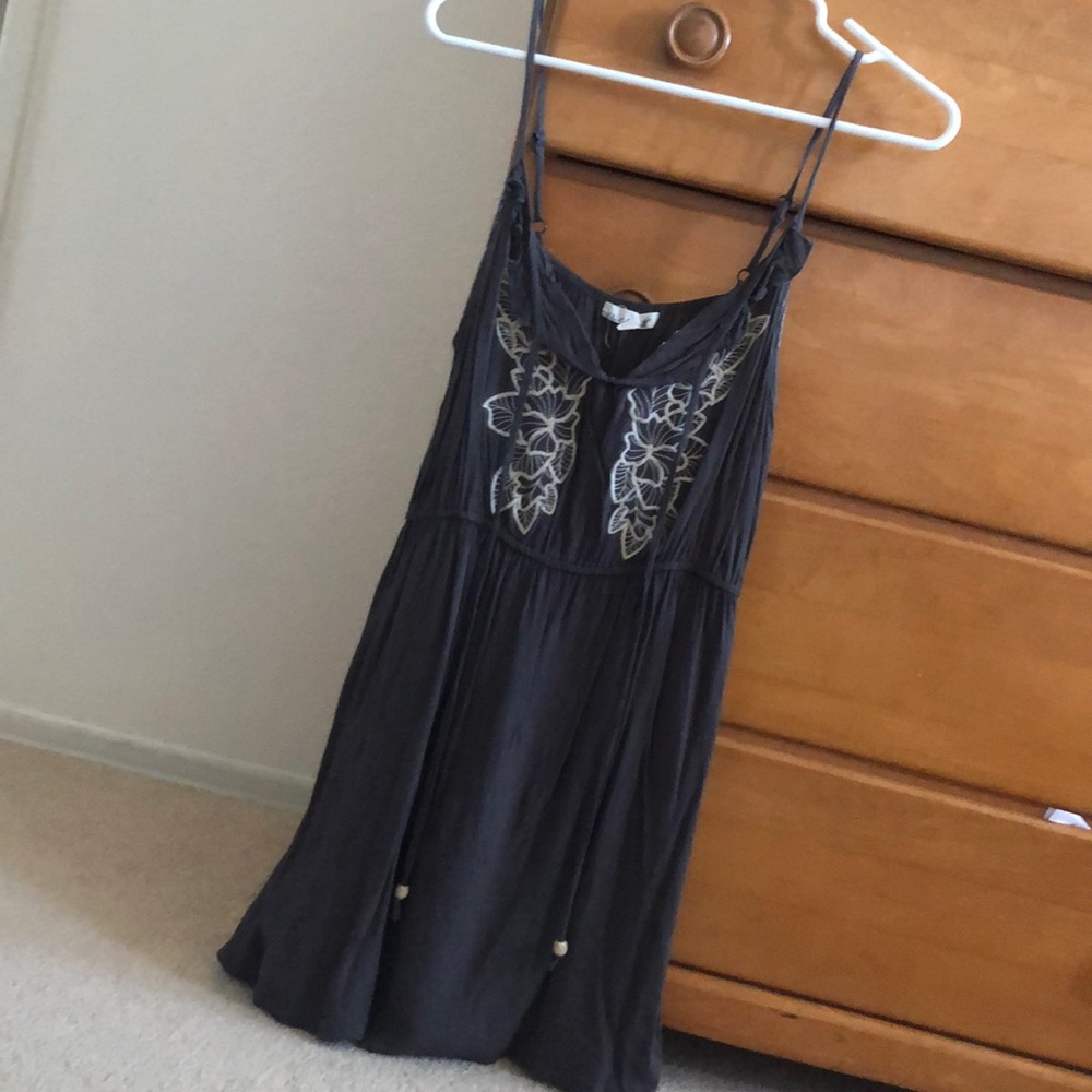 Embroidered sun dress